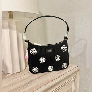 Kate Spade Nylon Bag with pearls